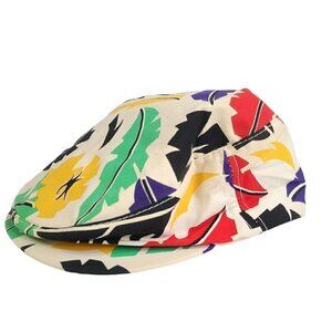 Vintage GA? Headwear Newspaper Boy Cabbie Hat Summer Palm Snapback